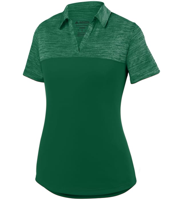 Augusta Shadow Tonal Heather Polo Womens