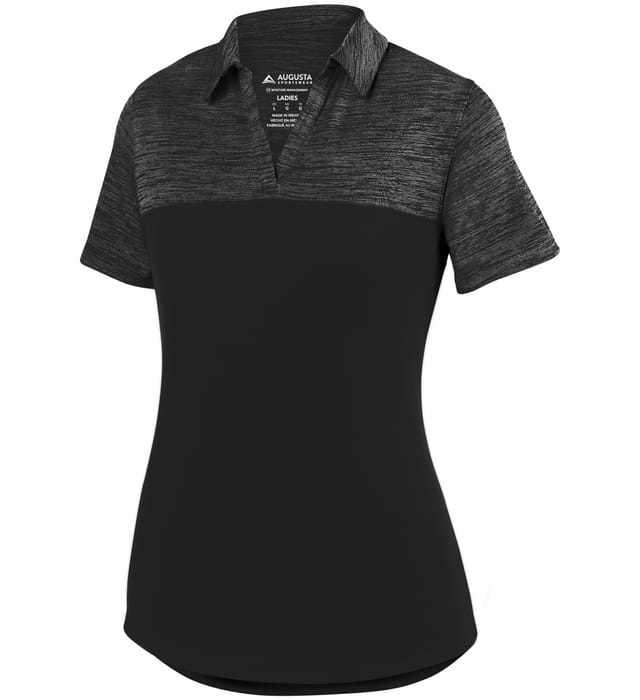 Augusta Shadow Tonal Heather Polo Womens