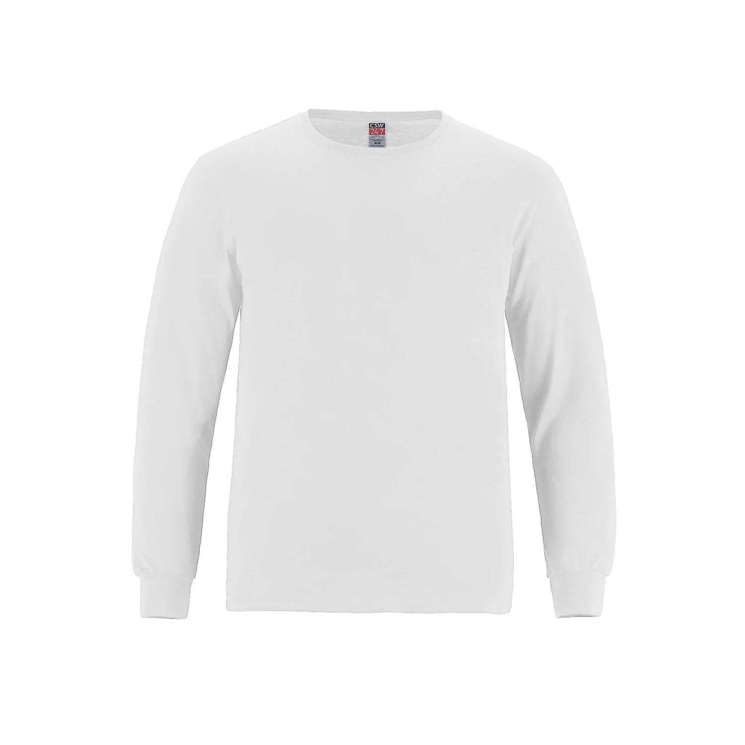 24/7 Breeze Youth Long Sleeve Crewneck Ring Spun Tee