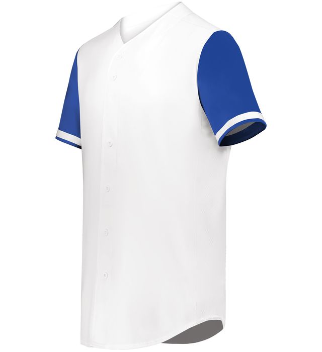 Augusta Sportswear Cutter+ Full Button Baseball Jersey