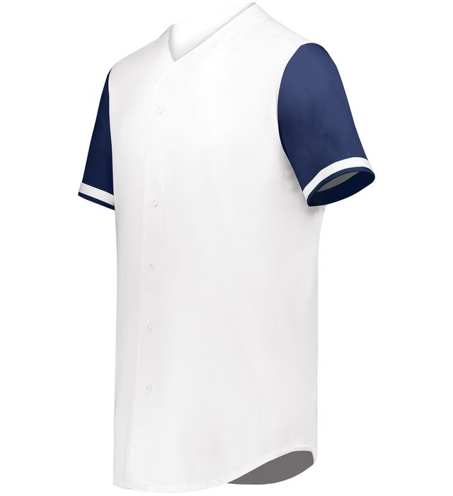 Augusta Sportswear Youth Cutter+ Full Button Baseball Jersey