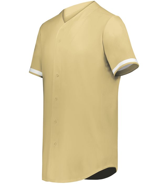 Augusta Sportswear Youth Cutter+ Full Button Baseball Jersey