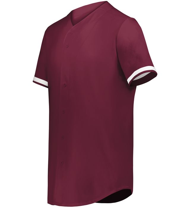 Augusta Sportswear Youth Cutter+ Full Button Baseball Jersey