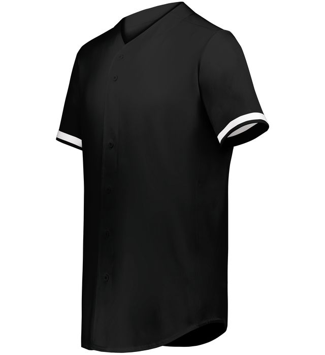 Augusta Sportswear Youth Cutter+ Full Button Baseball Jersey