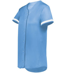 Augusta Sportswear Ladies Cutter+ Full Button Softball Jersey