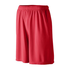 Augusta Longer Length Wicking Shorts with Pockets