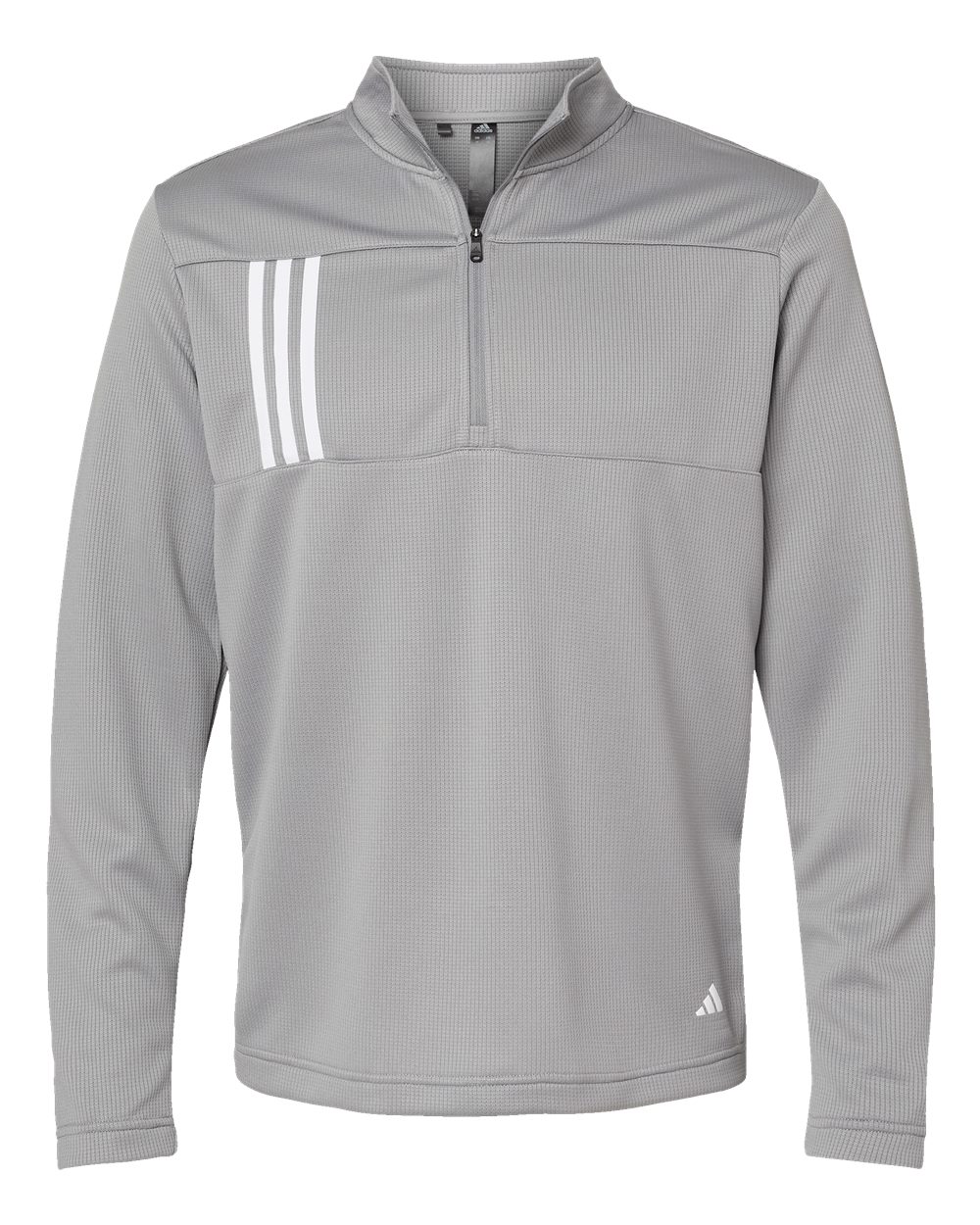 Adidas 3-Stripes Double Knit Quarter-Zip Pullover