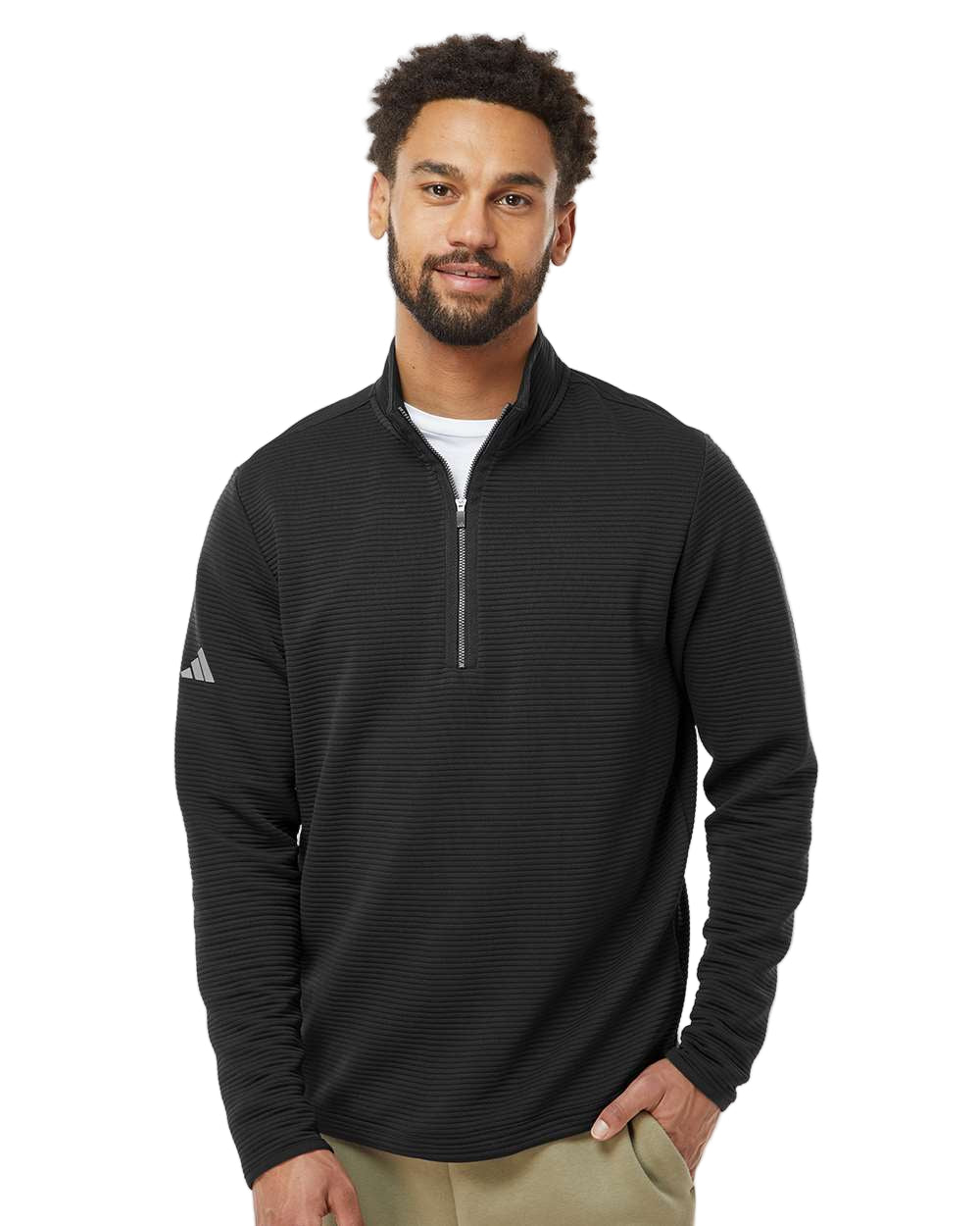 Adidas Spacer Quarter-Zip Pullover