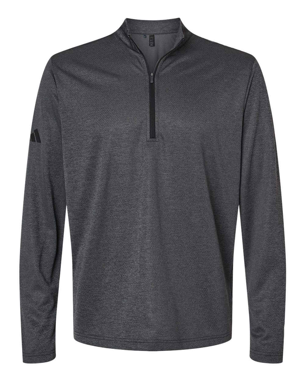 Adidas Space Dyed Quarter-Zip Pullover Mens