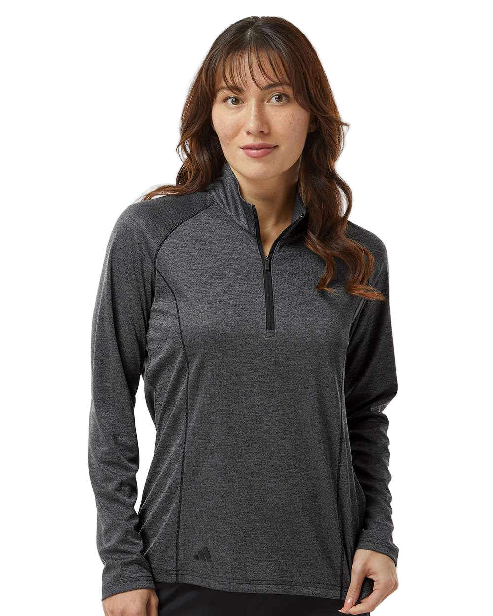 adidas Women's Space Dyed Quarter-Zip Pullover