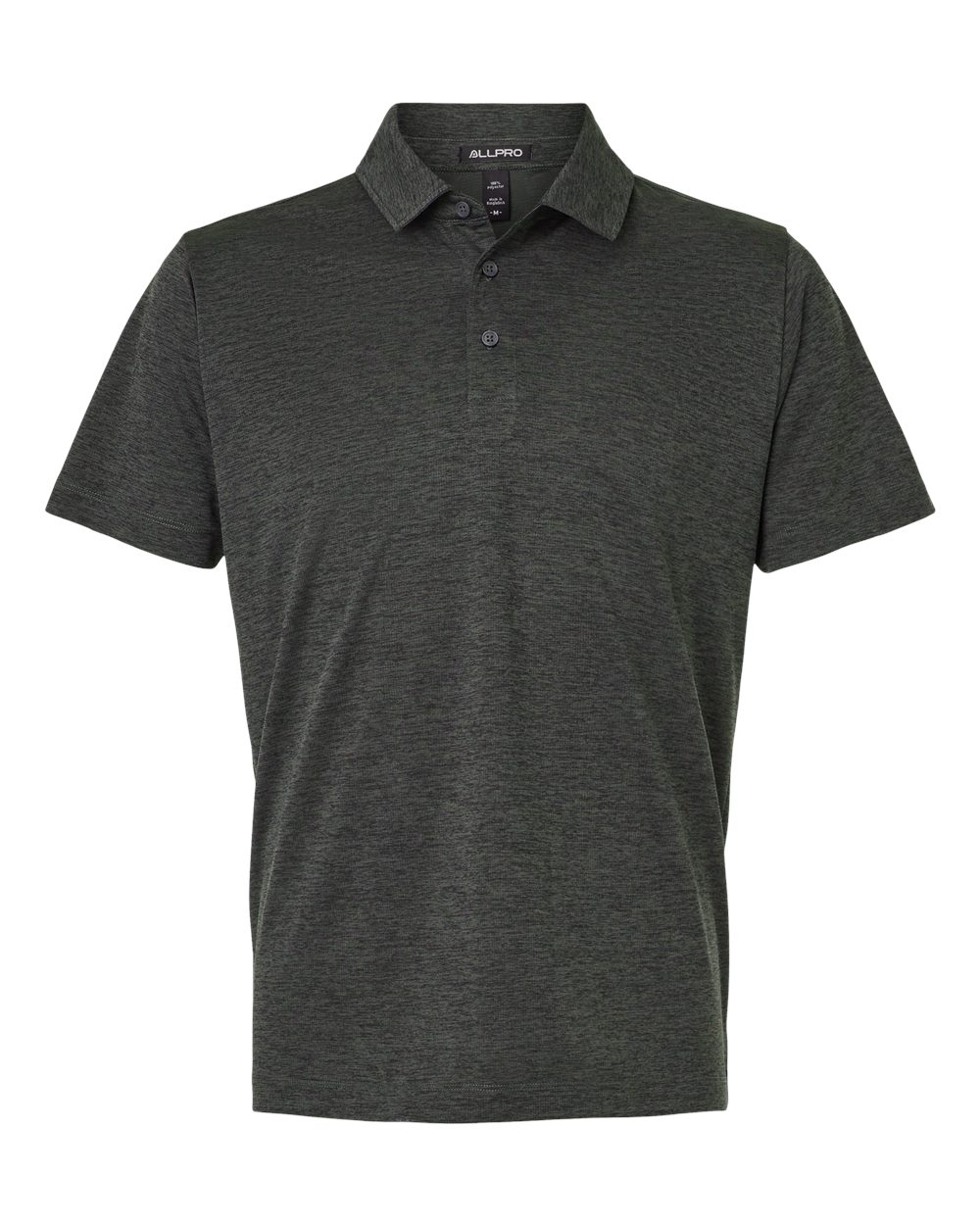 AllPro Men's Pro-Lock Performance Melange Polo