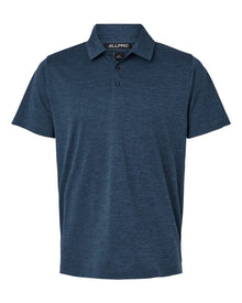 AllPro Men's Pro-Lock Performance Melange Polo
