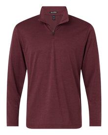 AllPro Men's Pro-Lock Performance Melange Quarter-Zip Pullover