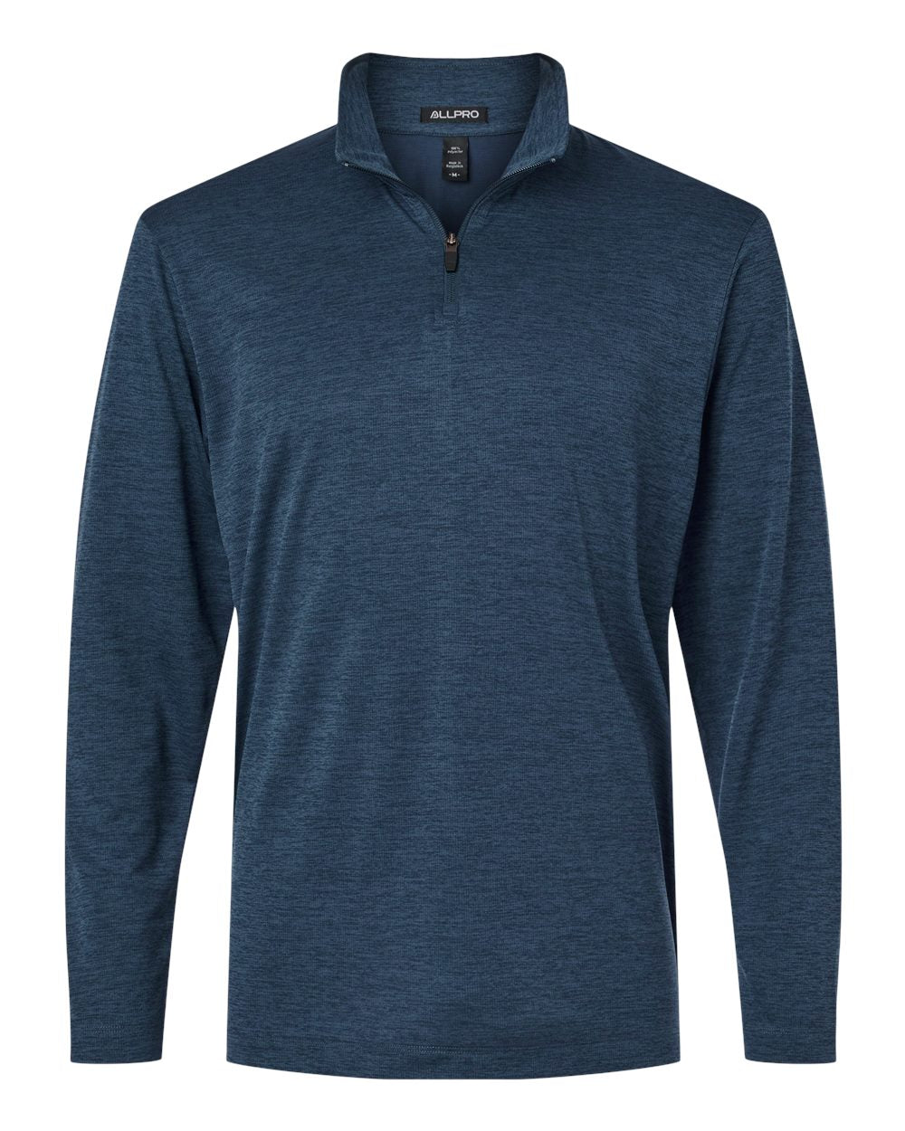 AllPro Men's Pro-Lock Performance Melange Quarter-Zip Pullover