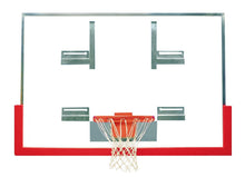 Bison 48" x 72" Tall Unbreakable “XL” Glass Competition Conversion Backboard