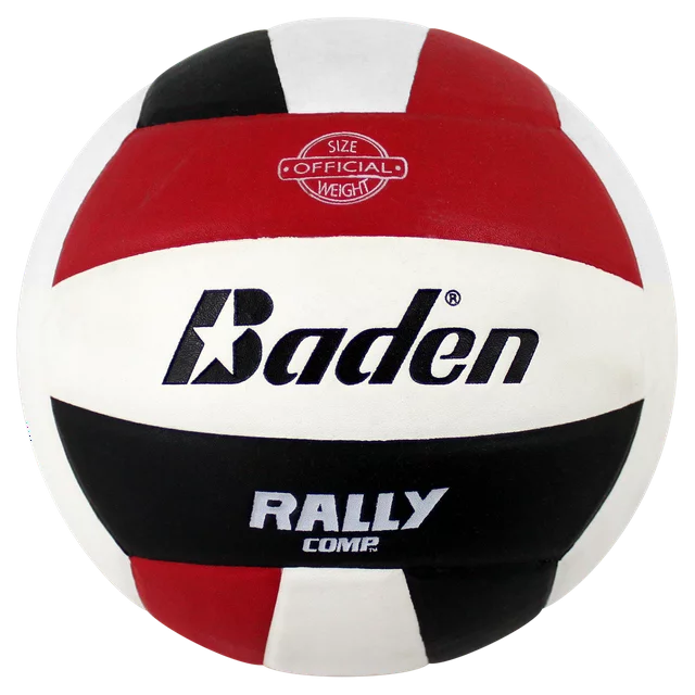 Baden Official RallyTM Soft Touch Volleyballl - Red/White/Black