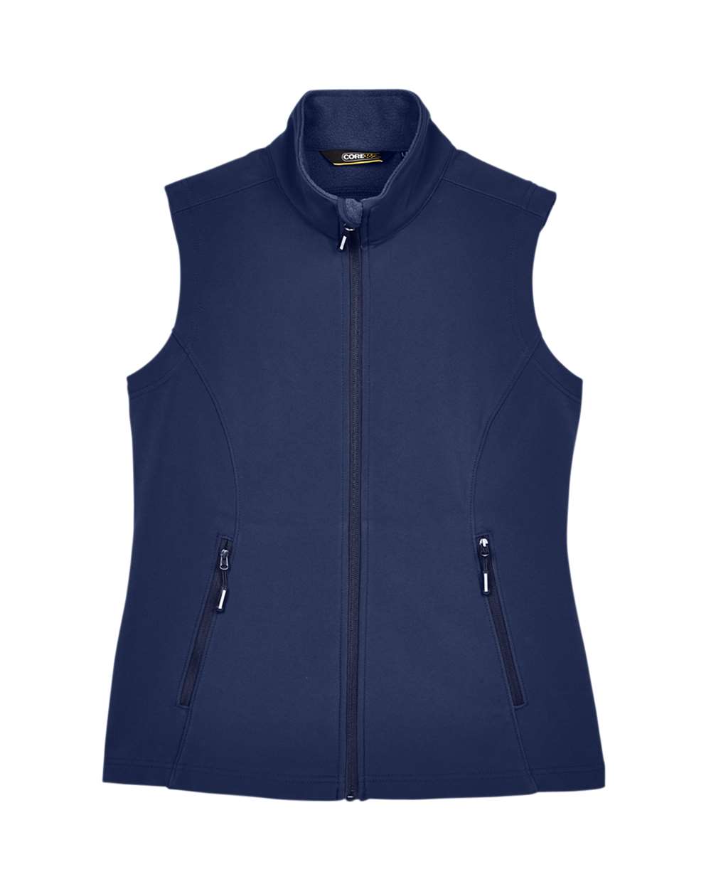 Core365 Women's Cruise Two-Layer Fleece Bonded Soft Shell Vest