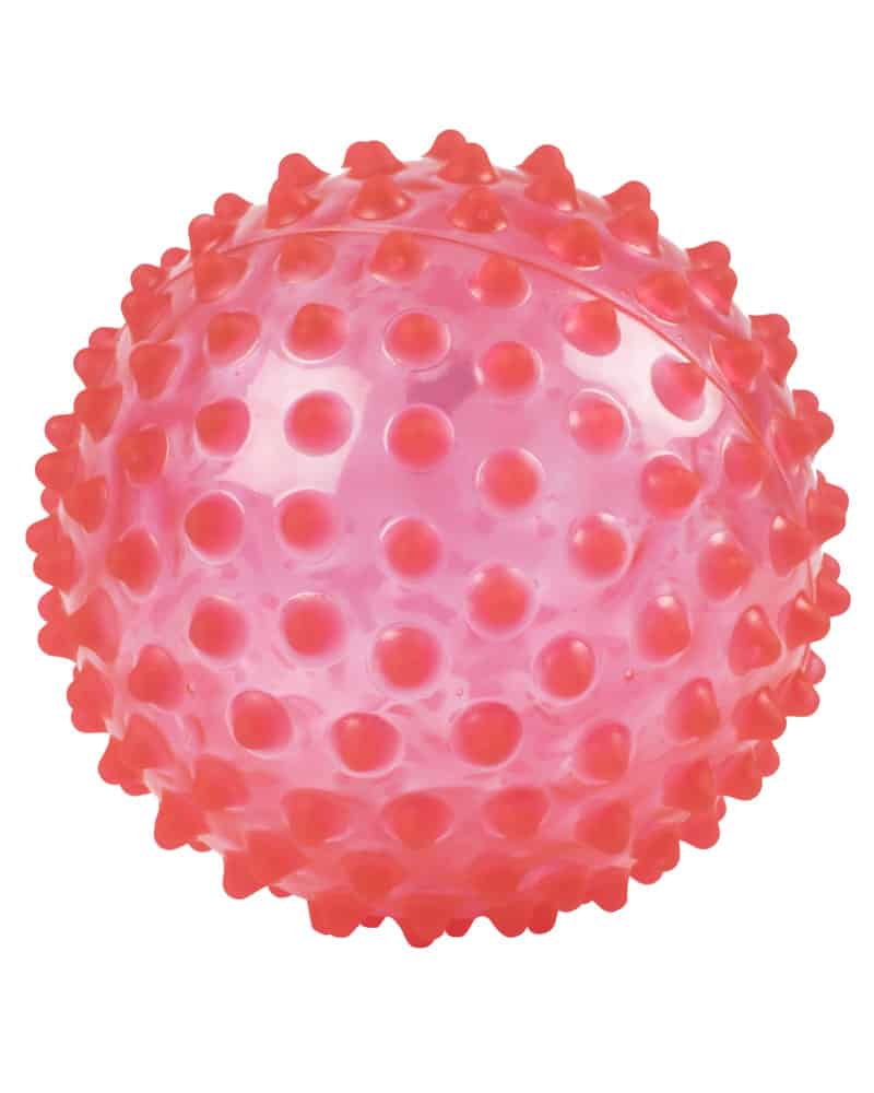360 Crystal Spikey Ball Red 8"