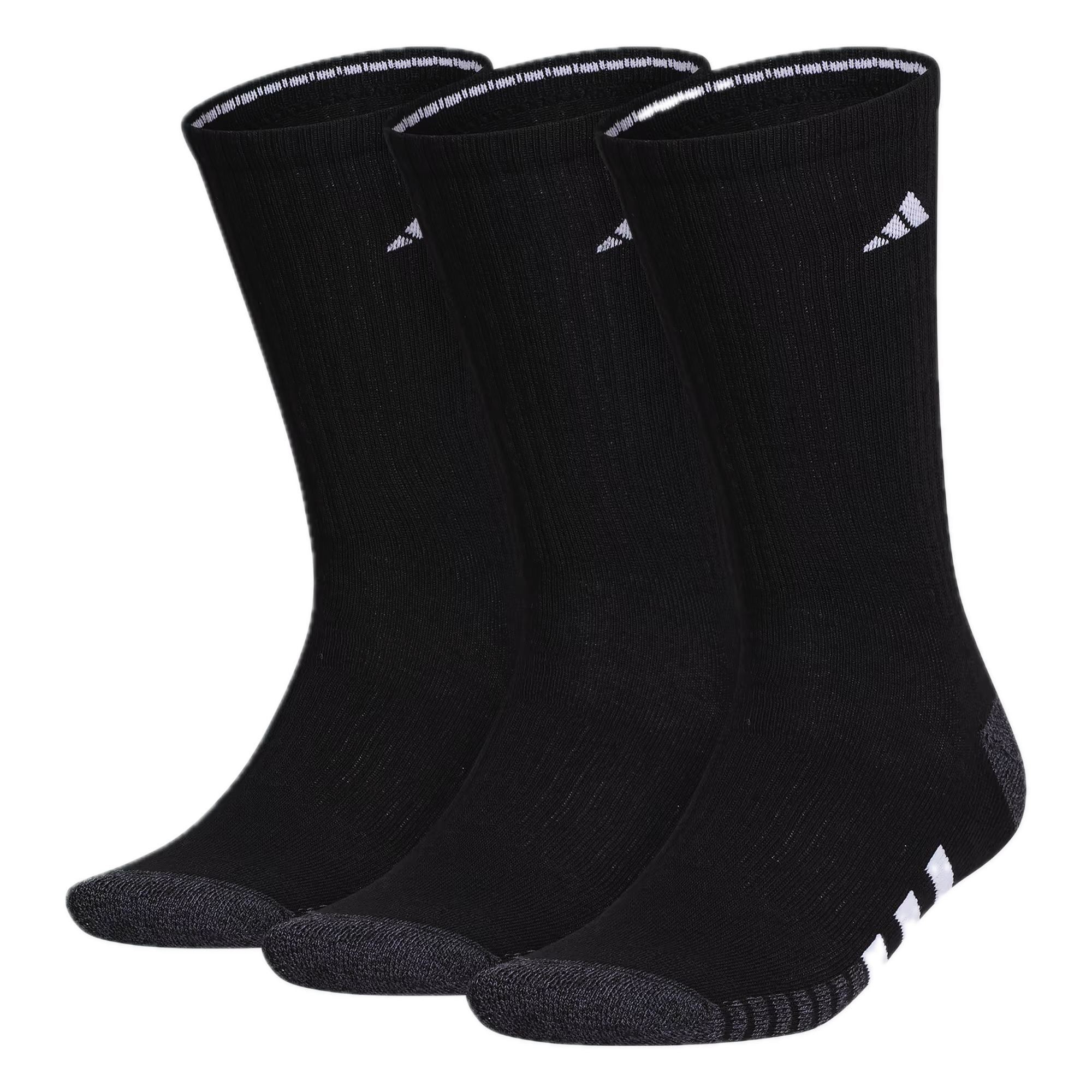 adidas Men's Cushioned II 3-Pack Crew Sock