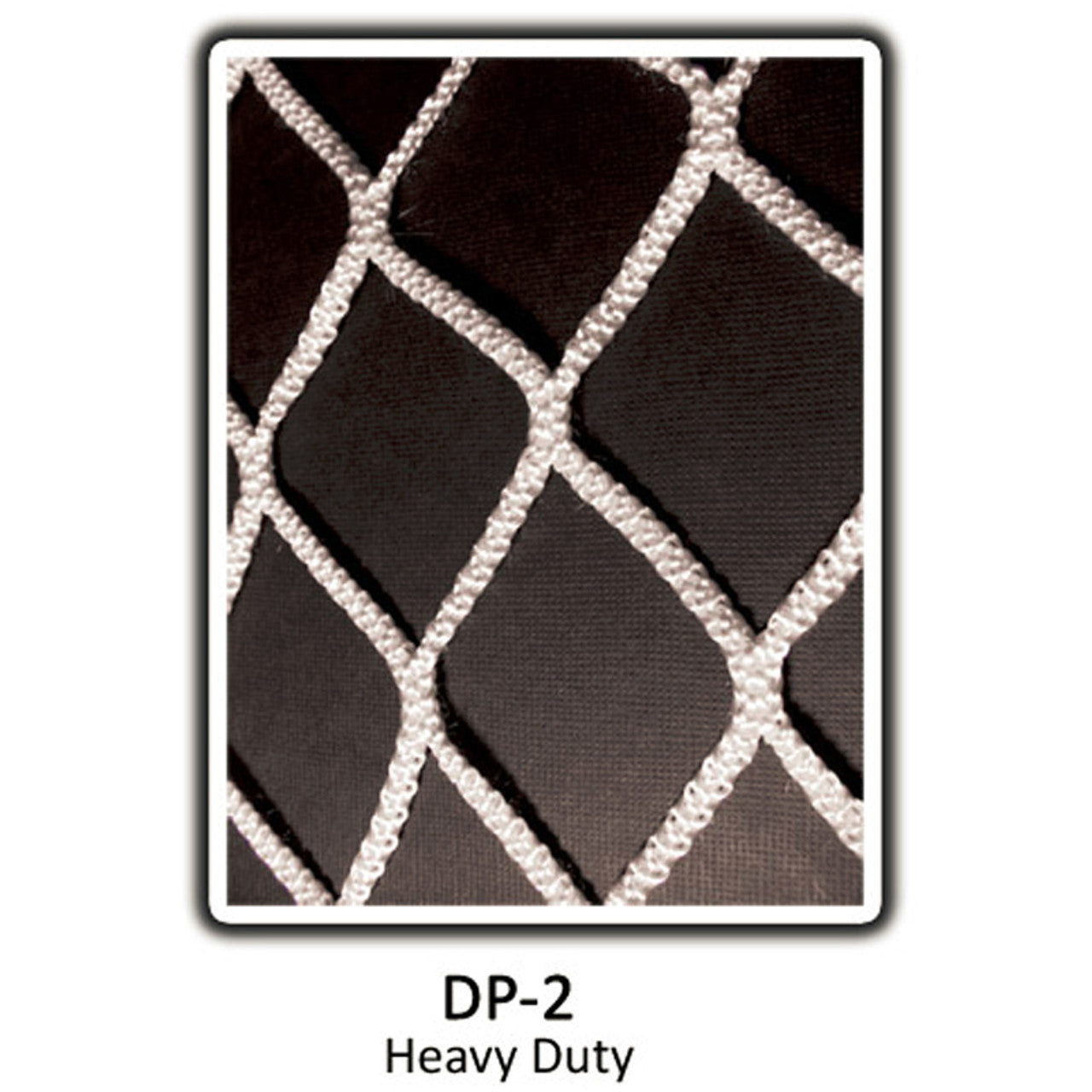 DOM 3mm Fitted Heavy Duty Hockey Nets (Mesh-pair)