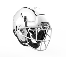 F7 2.0 COLLEGIATE Football Helmet w/ Attached Carbon Steel Guard and Standard Hardware