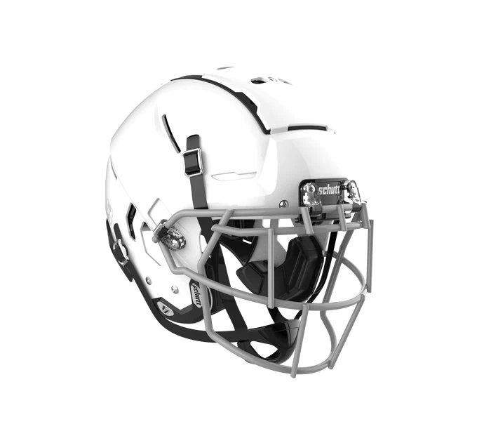 Schutt Youth F7 LX1 Football Helmet with Attached Carbon Steel Faceguard