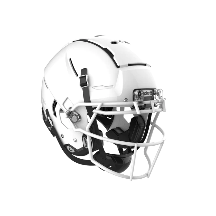 F7 2.0 PROFESSIONAL Football Helmet w/ Attached Ti Guard and 4pt QT Hardware