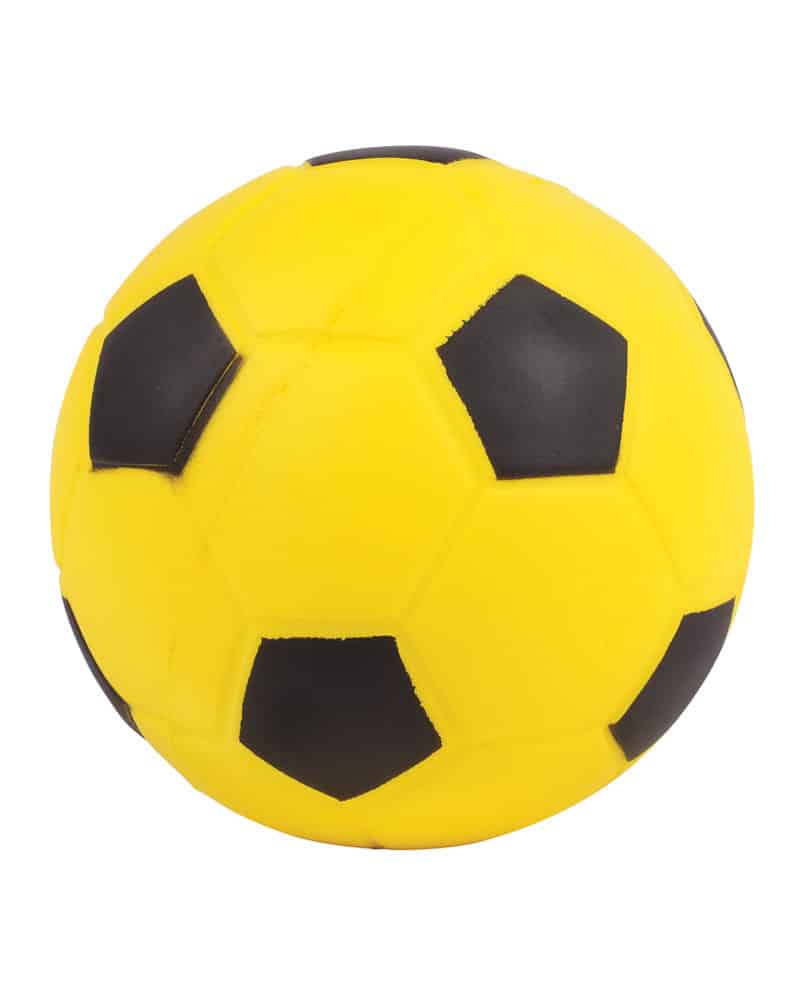360 Sponge Rubber Soccer Ball - Yellow