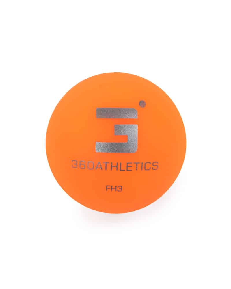 360 Street Hockey Ball Warm Orange