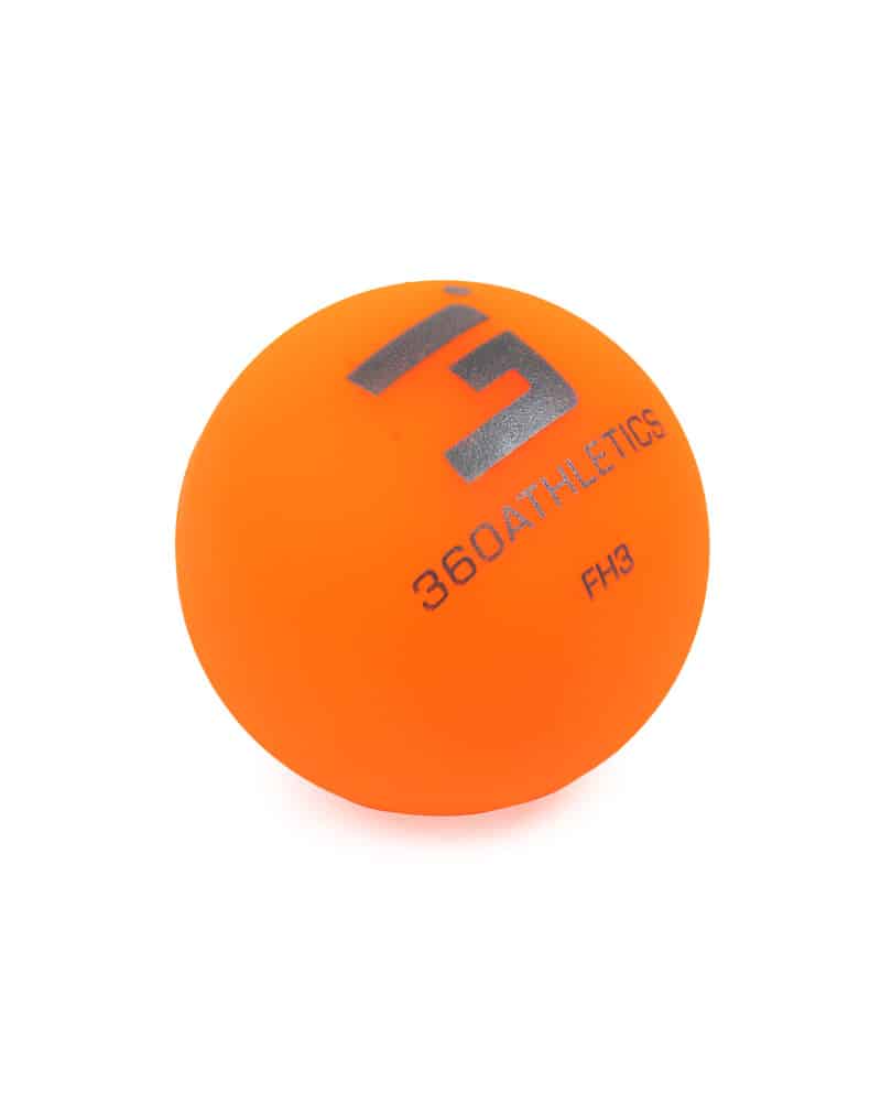 360 Street Hockey Ball Warm Orange