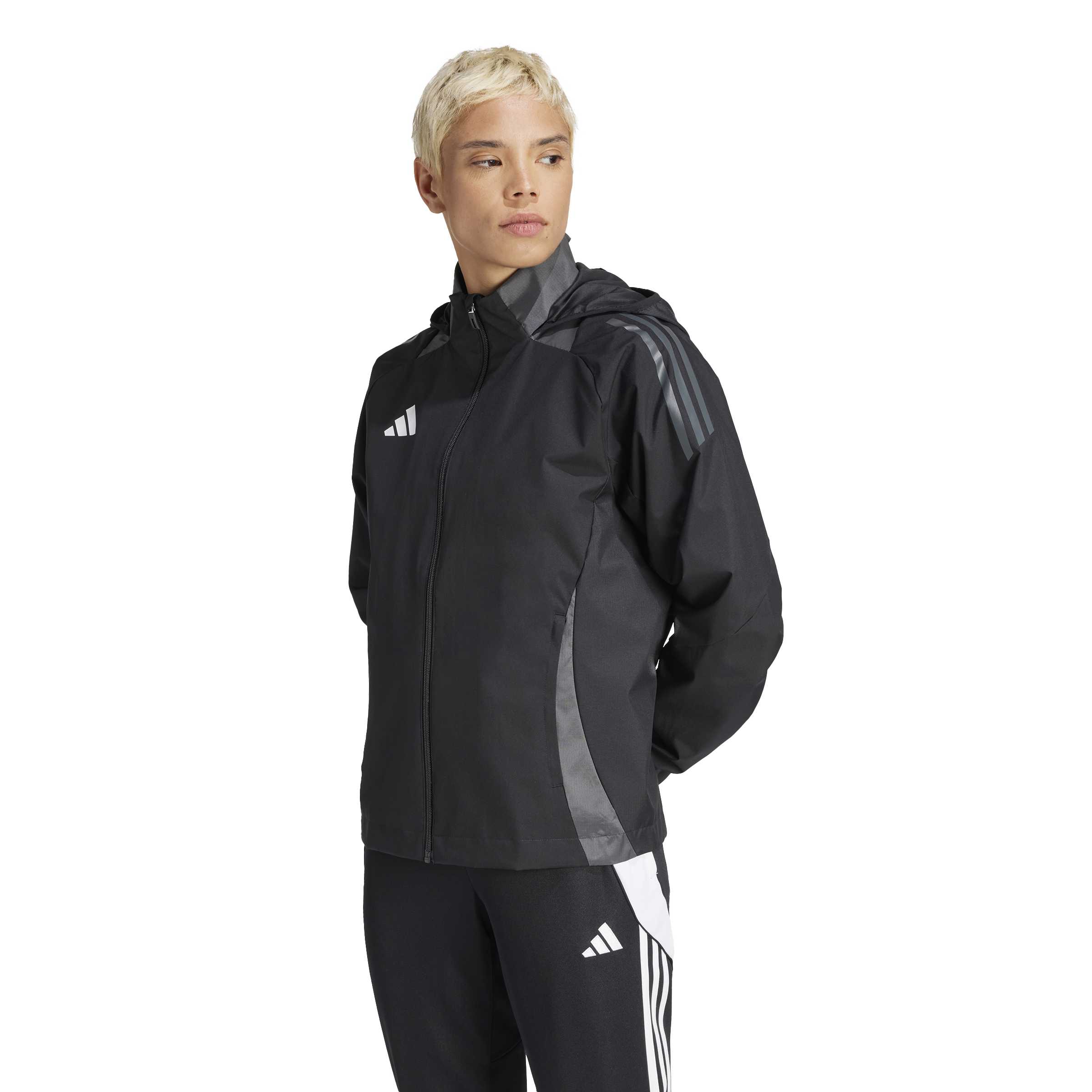 adidas Tiro 24 Competition All Weather Jacket - Black/White