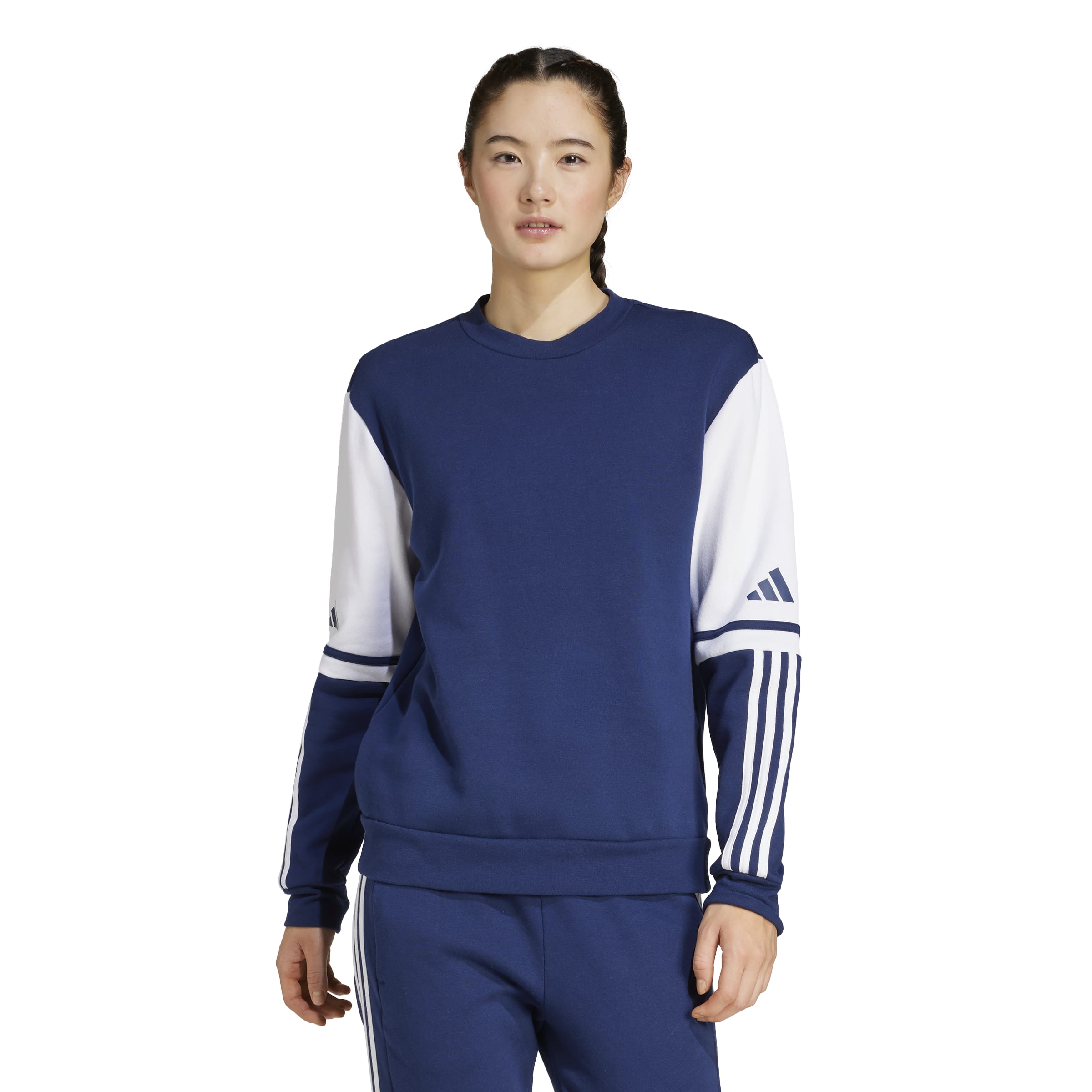 adidas Squadra 25 Crew - Team Navy Blue/White