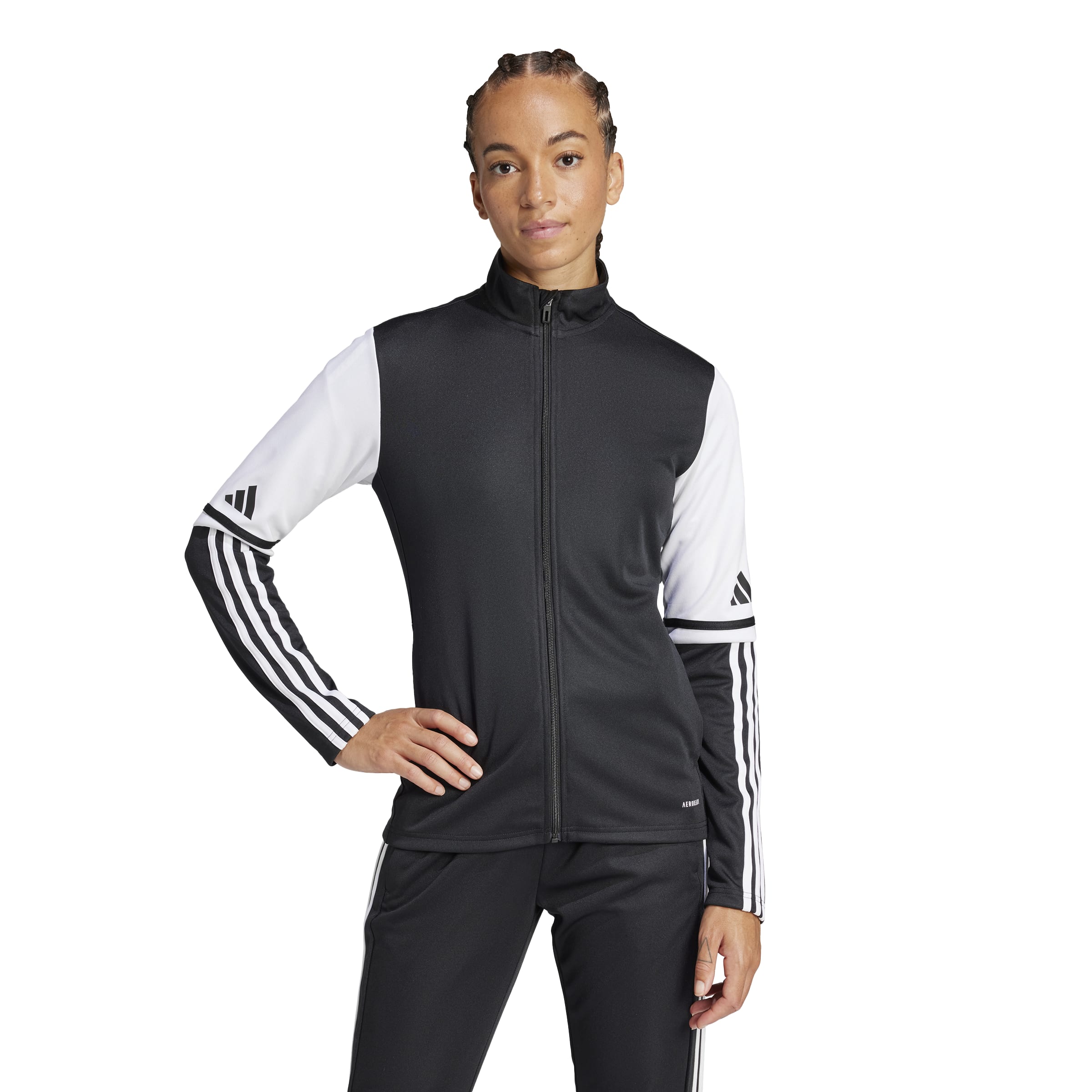 adidas Squadra 25 Track Jacket - Black/White