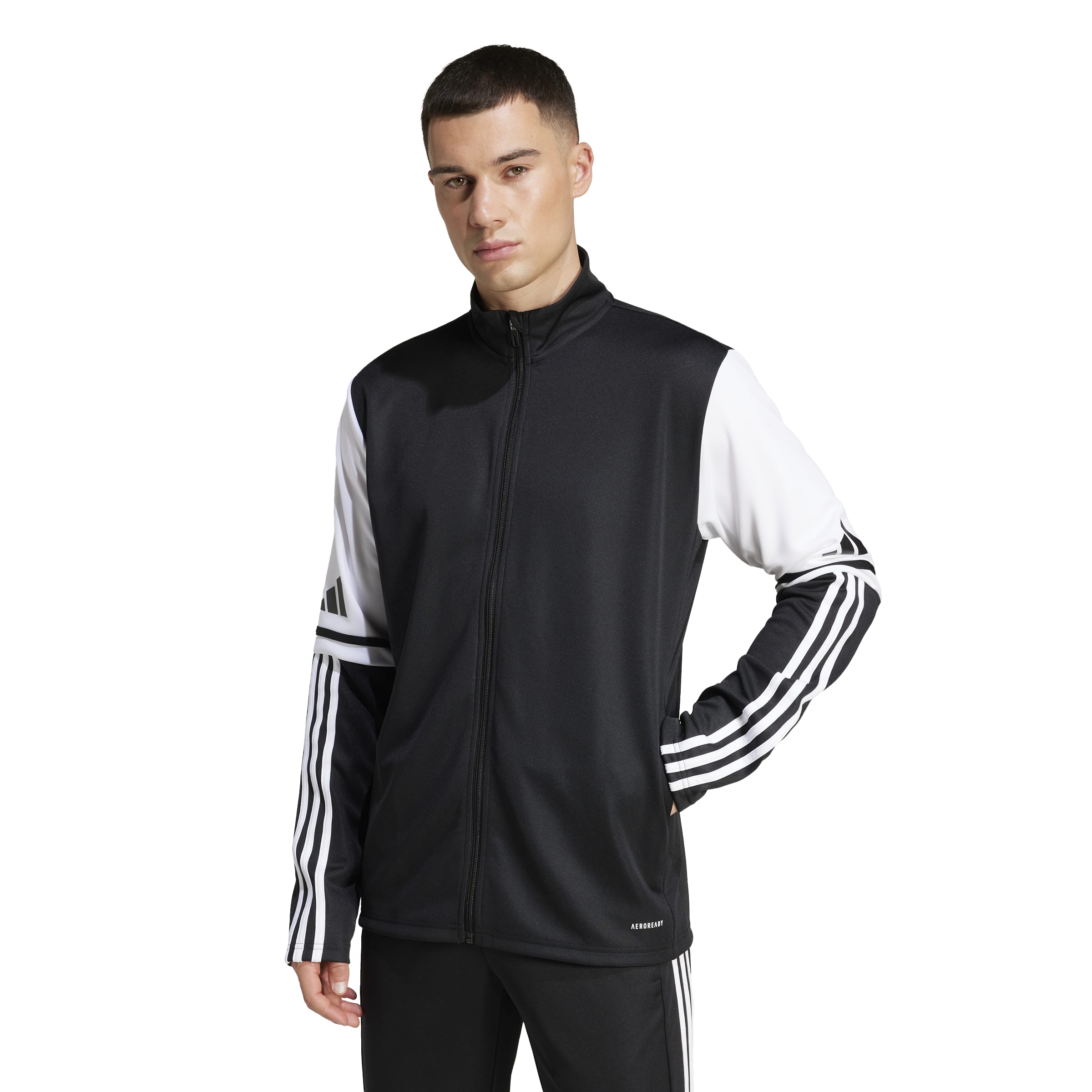 adidas Squadra 25 Track Jacket - Black/White