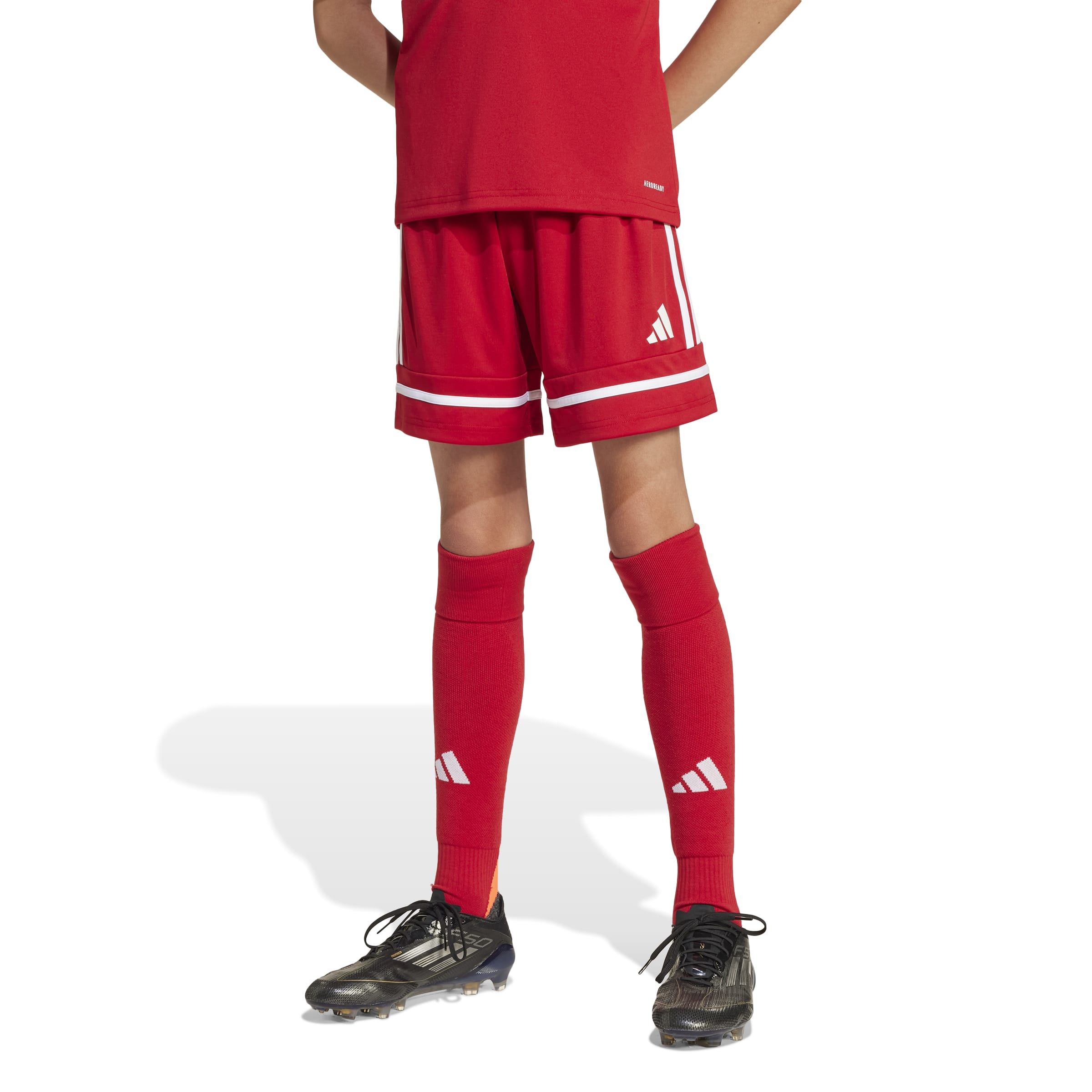 adidas Squadra 25 Youth Short - Team Power Red/White