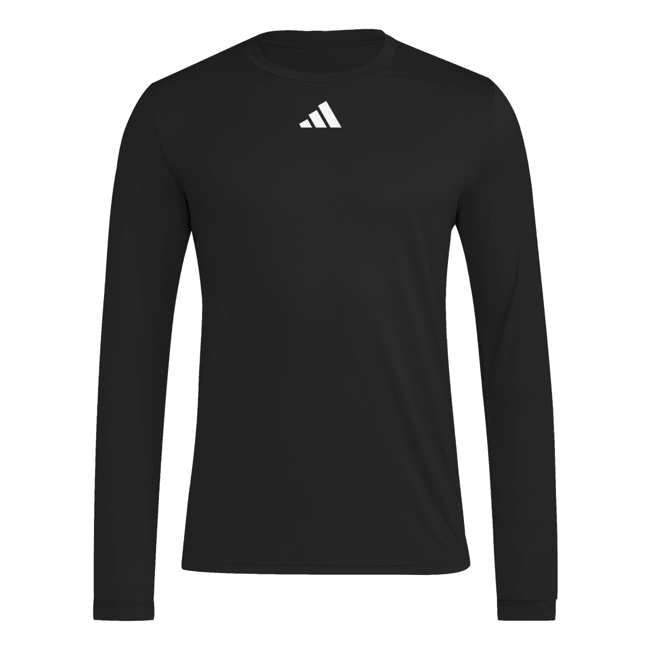 adidas Mens Long Sleeve Pregame Badge of Sport Tee