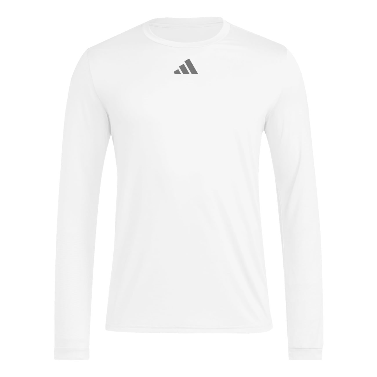 adidas Mens Long Sleeve Pregame Badge of Sport Tee