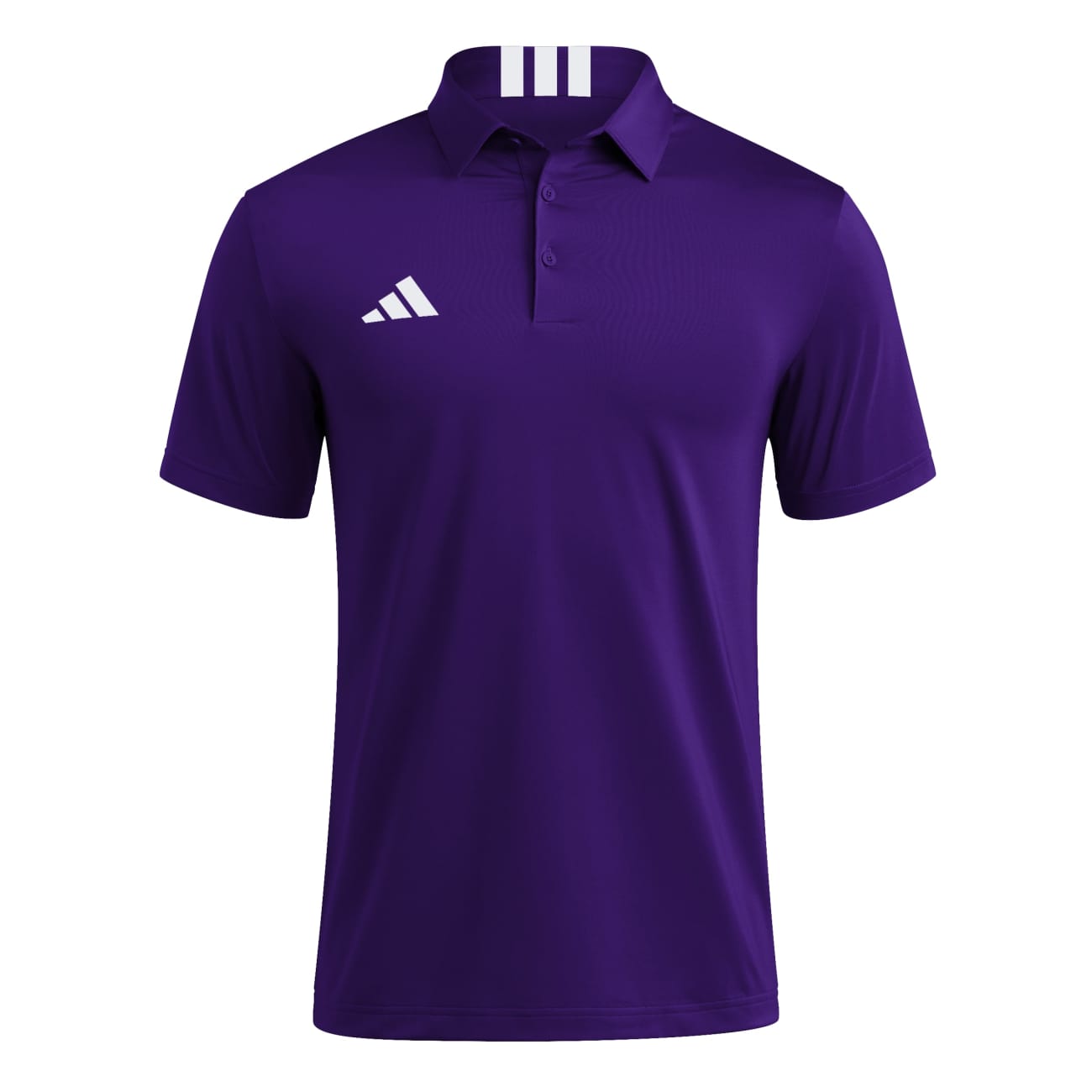 adidas Short Sleeve 3-Stripes Golf Polo