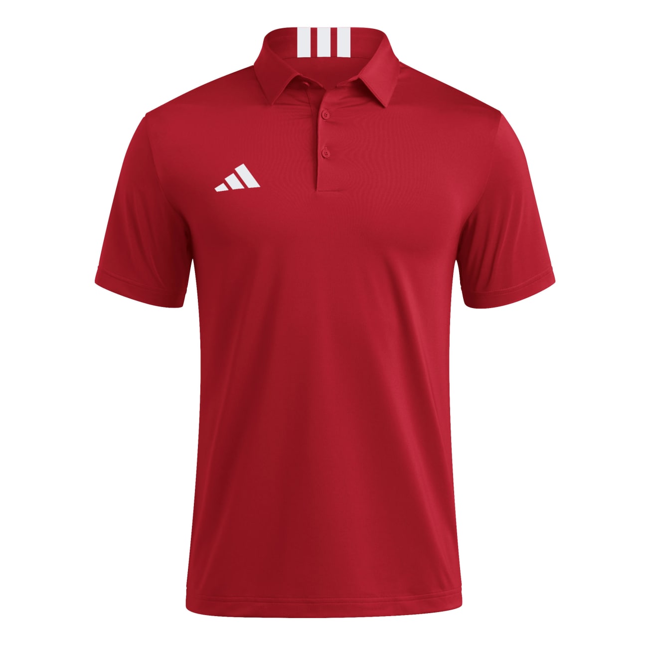 adidas Short Sleeve 3-Stripes Golf Polo