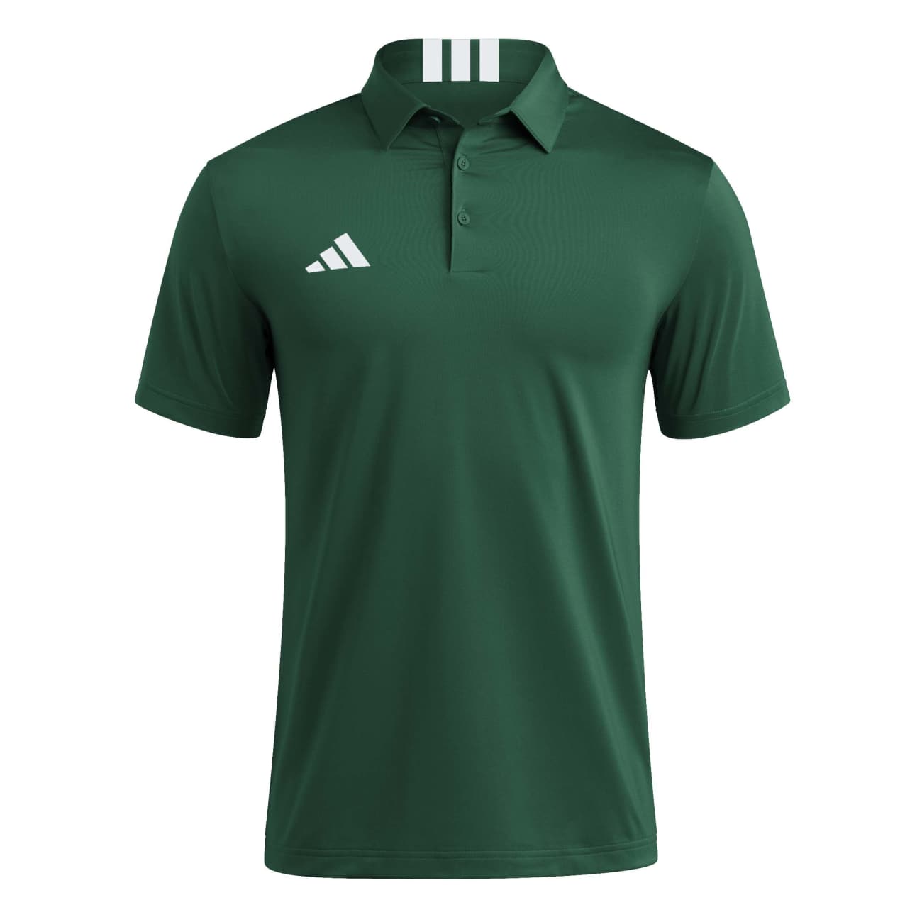 adidas Short Sleeve 3-Stripes Golf Polo