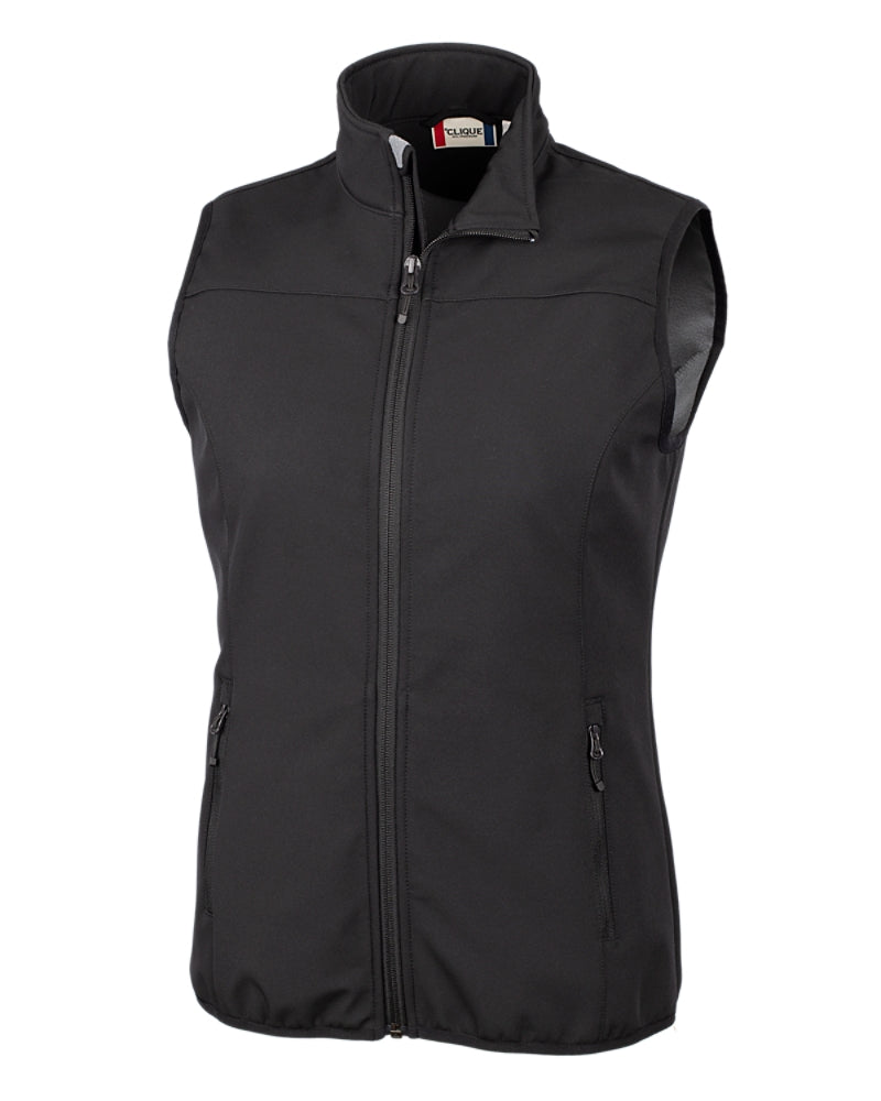 Clique Trail Eco Stretch Softshell Women's Full Zip Vest