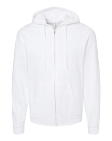 M&O Unisex Zipper Fleece Hoodie