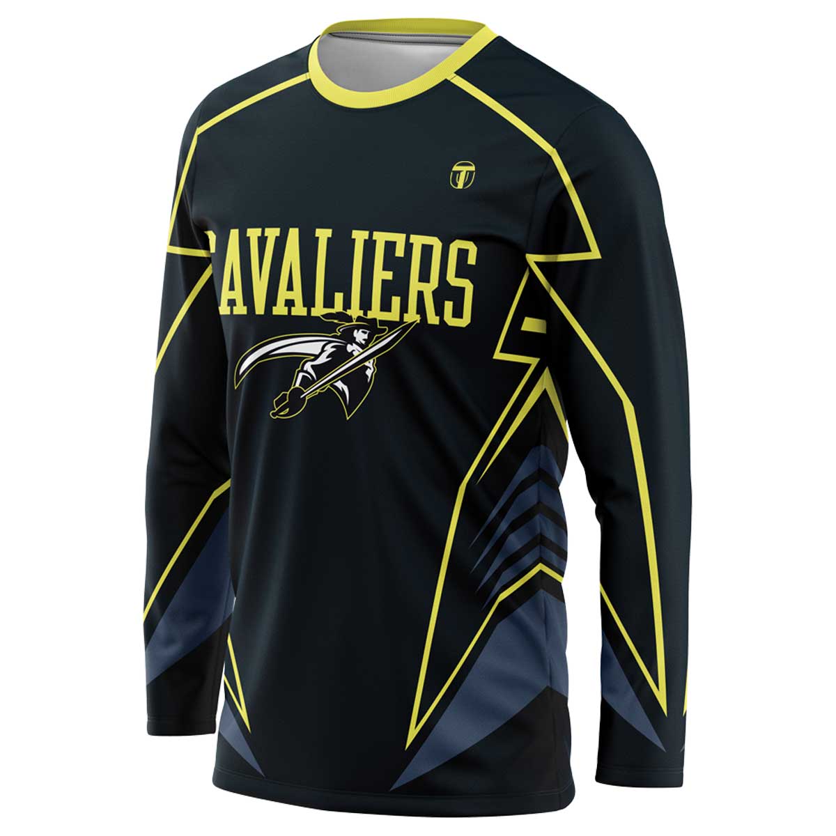 OneTEAM Custom SELECT CHEER Long Sleeve Crew Neck - Men/Youth