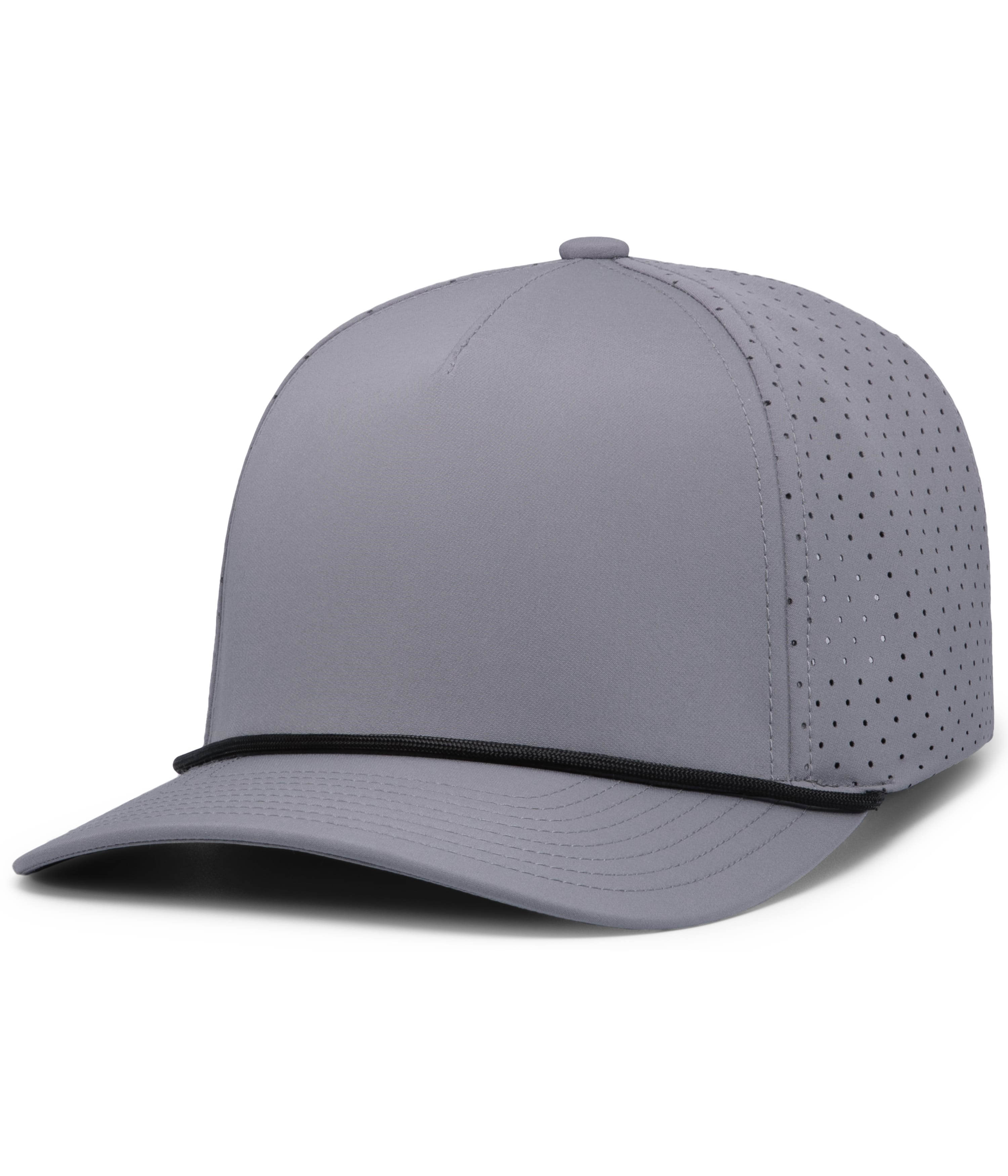 Pacific Headwear Perforated Snapback Cap
