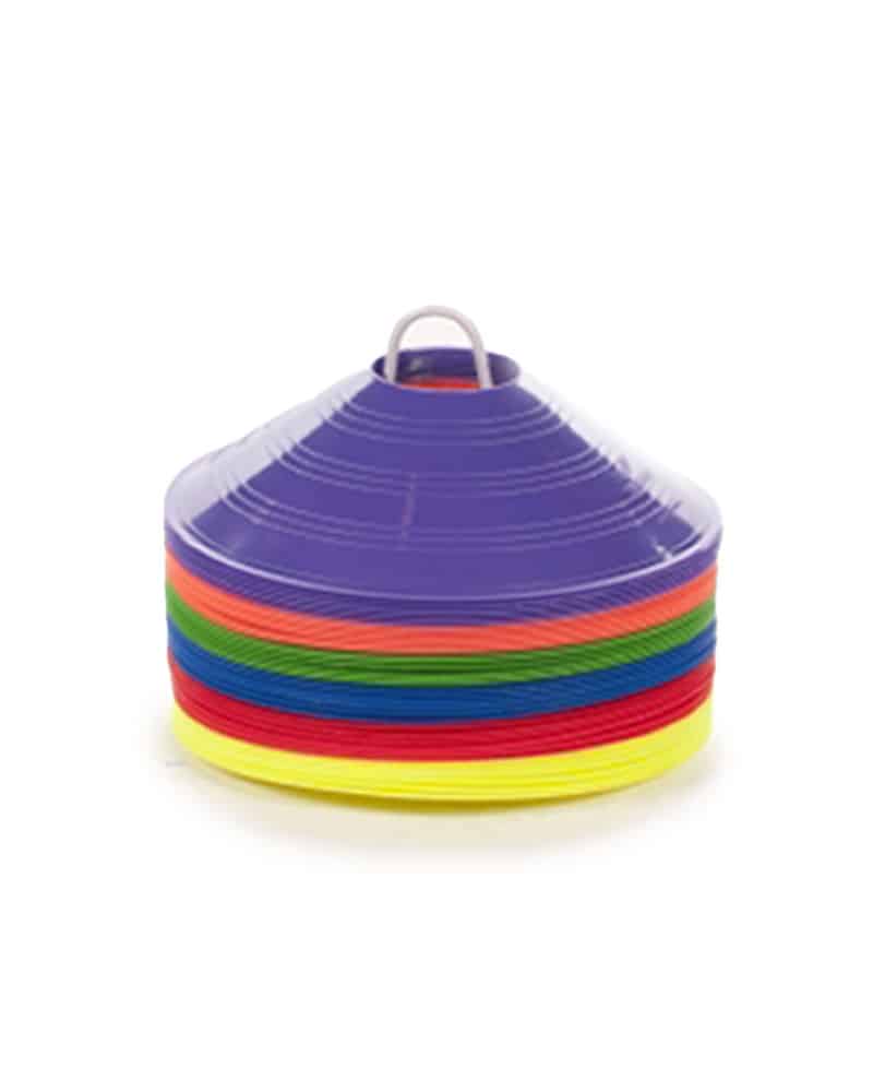 360 Saucer Cones – Rainbow Colour Pack of 36