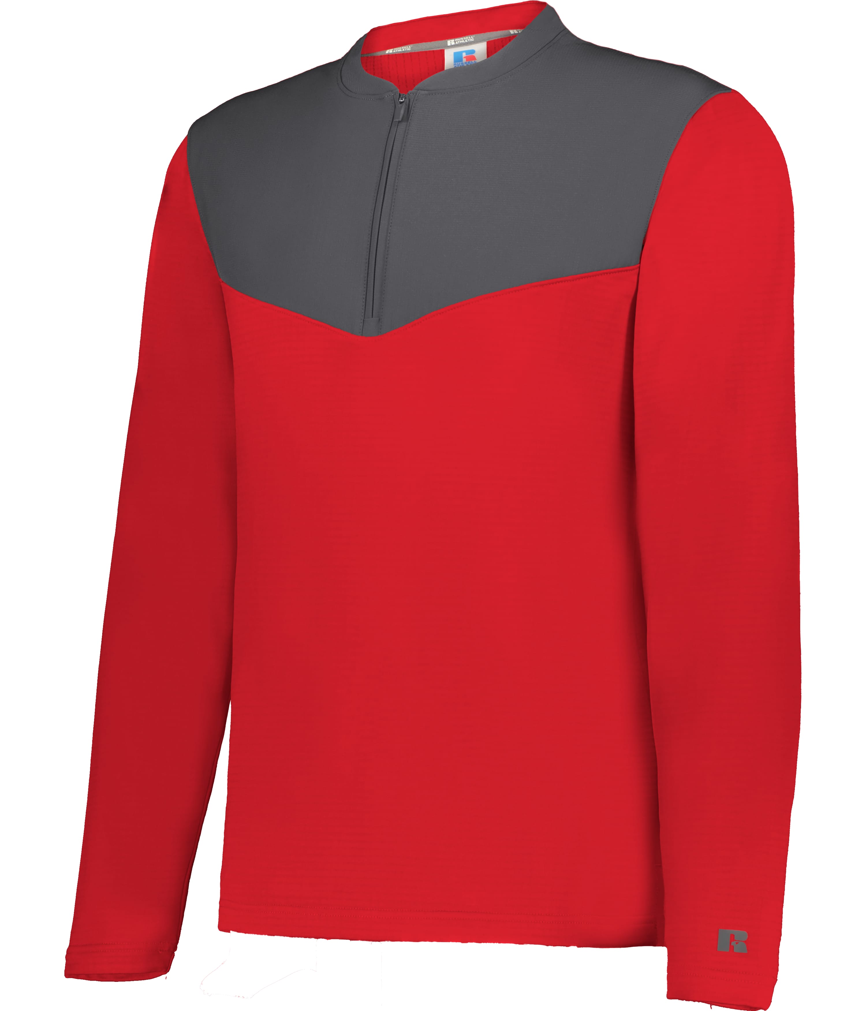 Russell Sideline Grid 1/4 Zip Pullover