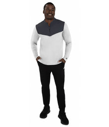 Russell Sideline Grid 1/4 Zip Pullover