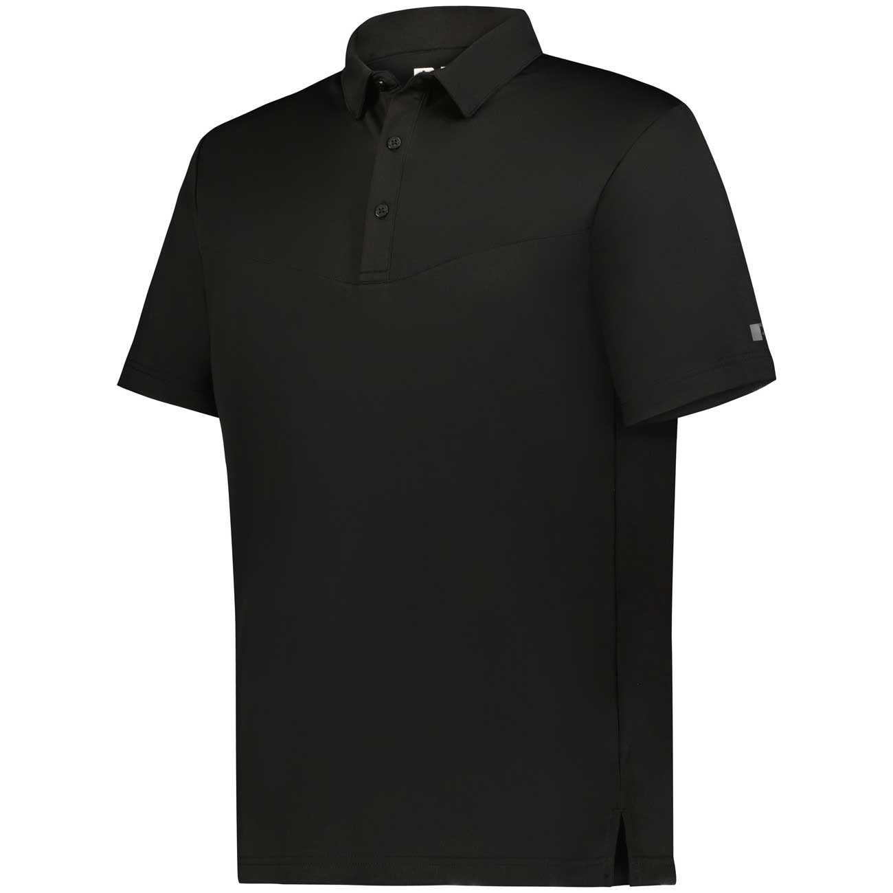 Russell Sideline Grid Polo