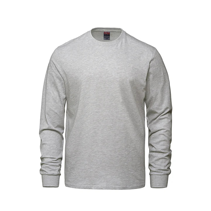 24/7 Breeze Men's Long Sleeve Crewneck Ring Spun Tee