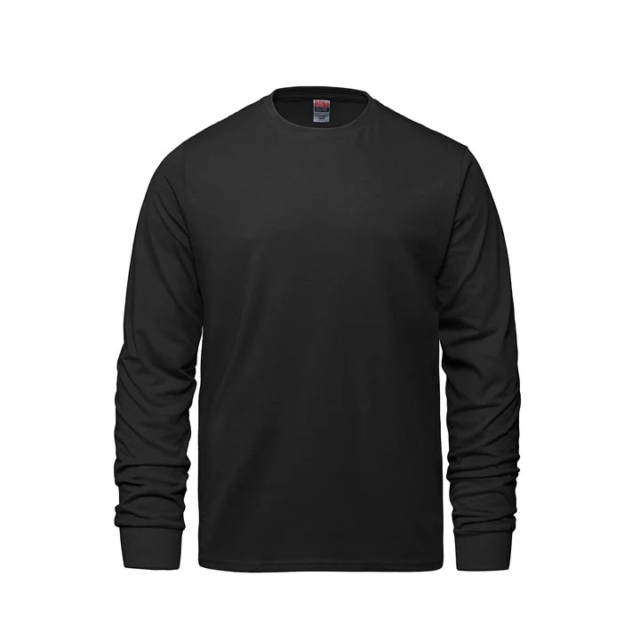 24/7 Breeze Men's Long Sleeve Crewneck Ring Spun Tee